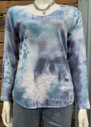 Muted Tie Dyed Sweater