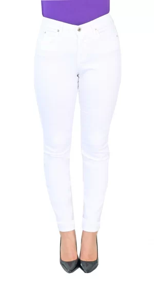 White Jeans by TrueSlim Jeans