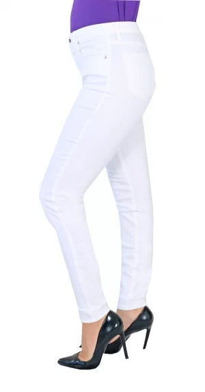 White Jeans by TrueSlim Jeans