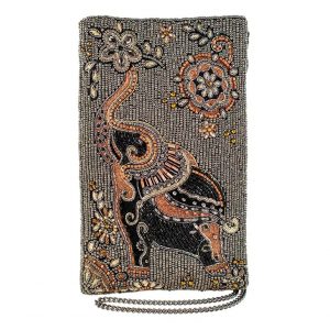 Elegant Elephant Crossbody Phone Bag